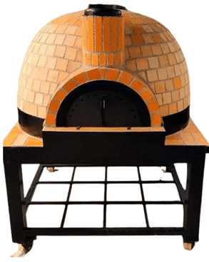 Brick Wood Gas Fire Oven